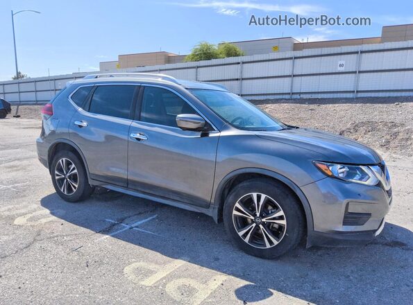 JN8AT2MT4KW261602 2019 NISSAN ROGUE Gray Przód prawy