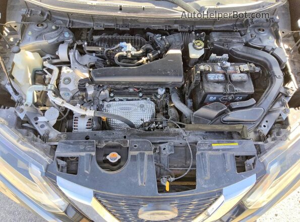 JN8AT2MT4KW261602 2019 NISSAN ROGUE Gray Widok wnętrza z tyłu