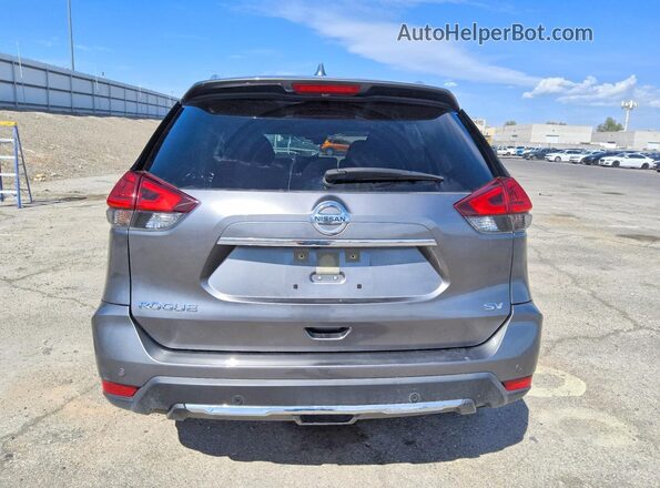JN8AT2MT4KW261602 2019 NISSAN ROGUE Gray Widok z tyłu