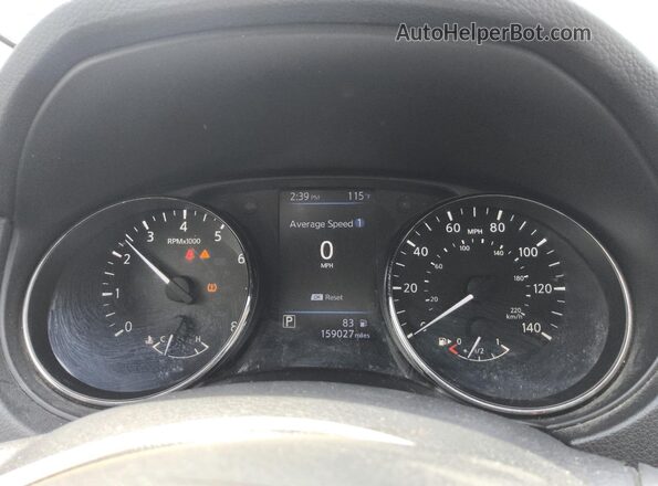 JN8AT2MT4KW261602 2019 NISSAN ROGUE Gray 