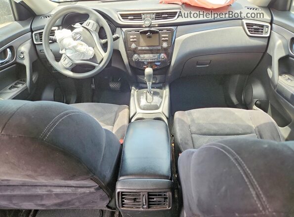 JN8AT2MT5GW029520 2016 NISSAN ROGUE White Dashboard view