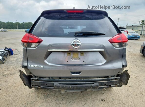 JN8AT2MT5HW382762 2017 NISSAN ROGUE Gray Rear view
