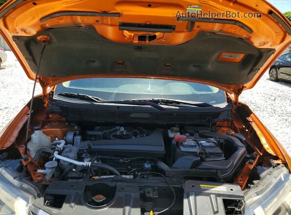 JN8AT2MT5HW384558 2017 NISSAN ROGUE Orange უკანა სალონის ხედი