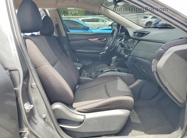 JN8AT2MT5KW503832 2019 NISSAN ROGUE Gray Widok wnętrza z przodu