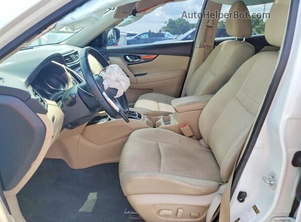 JN8AT2MT6LW007892 2020 NISSAN ROGUE White Front interior view