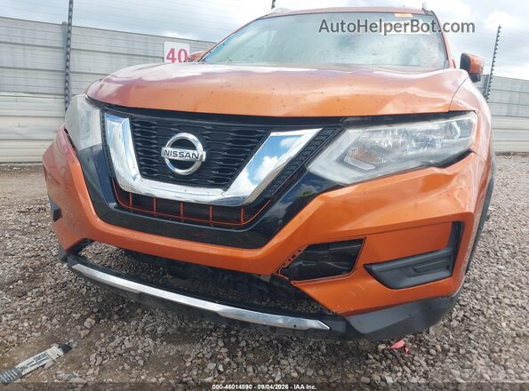 JN8AT2MT7HW139079 2017 NISSAN ROGUE Orange წინა ხედი