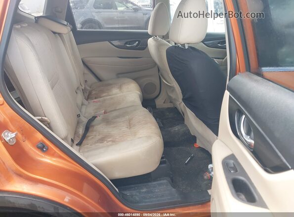 JN8AT2MT7HW139079 2017 NISSAN ROGUE Orange VIN კოდის სტიკერის ხედი