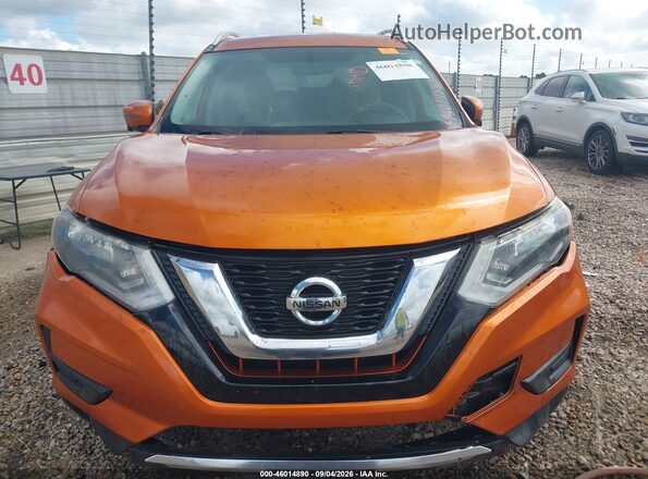 JN8AT2MT7HW139079 2017 NISSAN ROGUE Orange ხელსაწყოთა პანელის ხედი