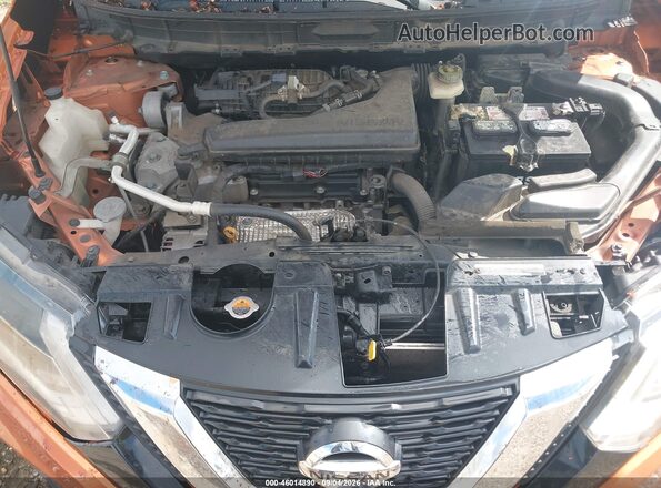 JN8AT2MT7HW139079 2017 NISSAN ROGUE Orange უკანა ხედი