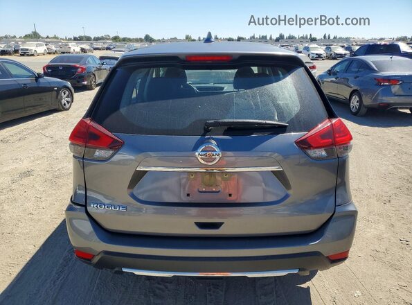 JN8AT2MT7HW386344 2017 NISSAN ROGUE Gray Widok z tyłu