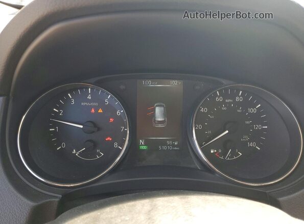 JN8AT2MT7HW386344 2017 NISSAN ROGUE Gray Widok zestawu wskaźników