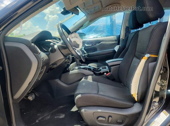 JN8AT2MT9LW033029 2020 NISSAN ROGUE Black Вид салону спереду