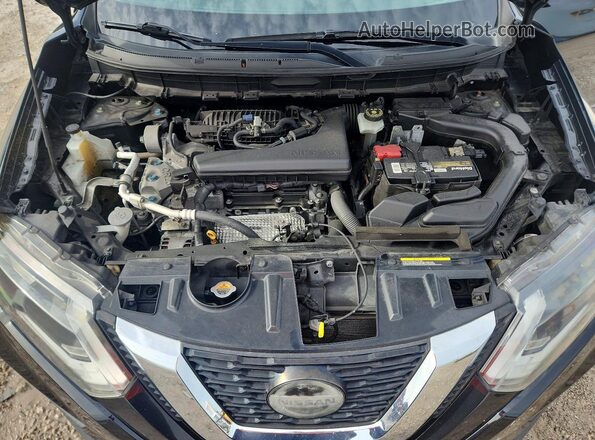 JN8AT2MT9LW033029 2020 NISSAN ROGUE Black Вид підкапотного простору
