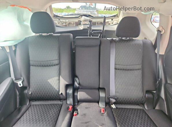 JN8AT2MT9LW033029 2020 NISSAN ROGUE Black Вид задніх сидінь