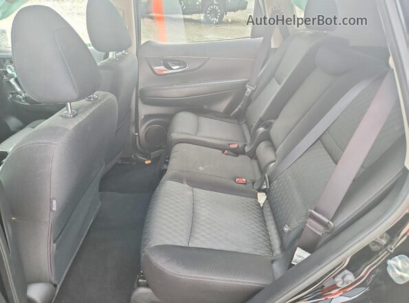 JN8AT2MT9LW033029 2020 NISSAN ROGUE Black Вид задньої частини салону