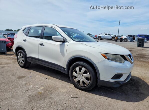 JN8AT2MTXGW004063 2016 NISSAN ROGUE White Przód prawy