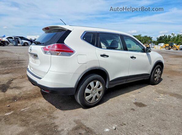 JN8AT2MTXGW004063 2016 NISSAN ROGUE White Tył prawy