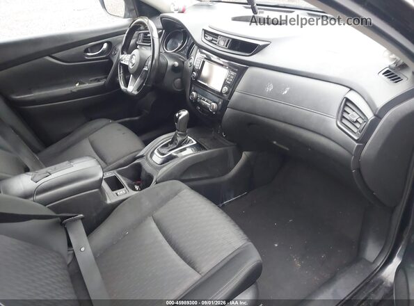 JN8AT2MV1HW279906 2017 NISSAN ROGUE Black Սալոնի դիմացի տեսք