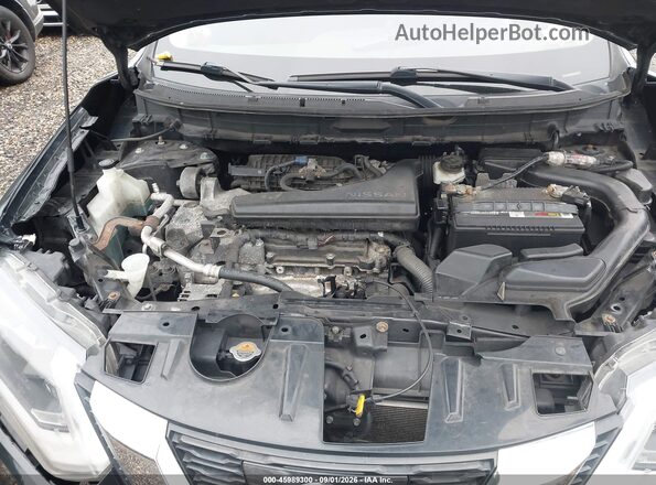 JN8AT2MV1HW279906 2017 NISSAN ROGUE Black Հետևի տեսք