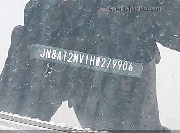 JN8AT2MV1HW279906 2017 NISSAN ROGUE Black 