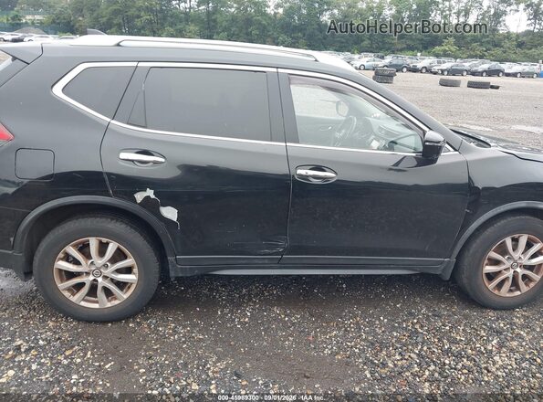 JN8AT2MV1HW279906 2017 NISSAN ROGUE Black Սալոնի հետևի տեսք