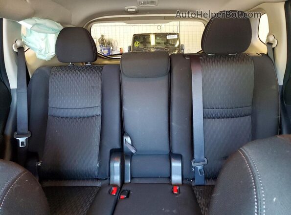 JN8AT2MV3LW111614 2020 NISSAN ROGUE Silver Հետևի նստատեղերի տեսք