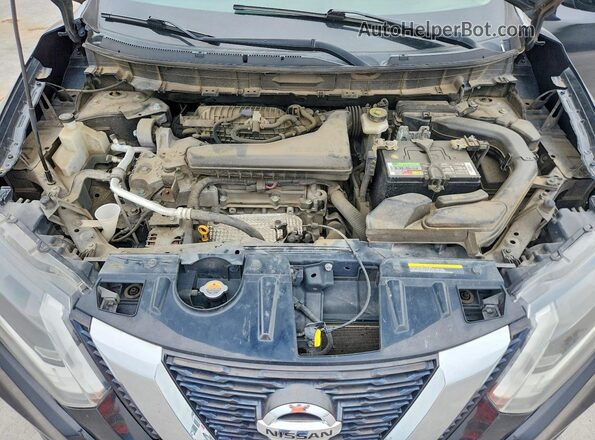 JN8AT2MV6HW262180 2017 NISSAN ROGUE Black Շարժիչի բաժամունքի տեսք