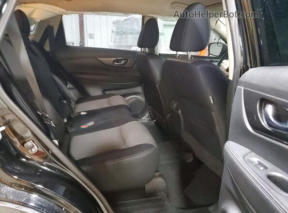 JN8AT2MV6HW263099 2017 NISSAN ROGUE Черный Вид задней части салона