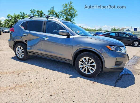 JN8AT2MV6KW385551 2019 NISSAN ROGUE Серый Передняя правая четверть