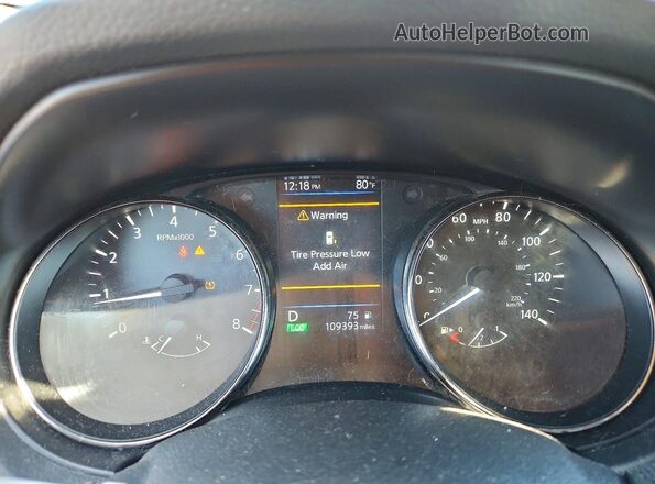 JN8AT2MV6KW385551 2019 NISSAN ROGUE Серый Вид щитка приборов