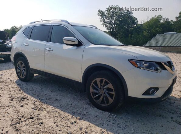JN8AT2MV7GW149725 2016 NISSAN ROGUE White Передня права чверть