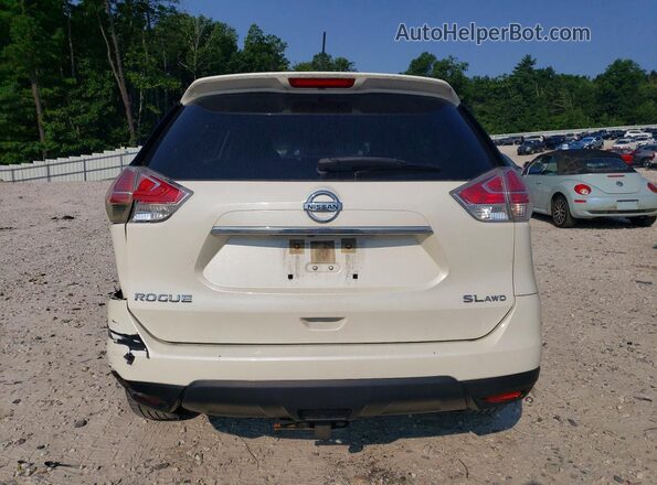 JN8AT2MV7GW149725 2016 NISSAN ROGUE White Вид ззаду