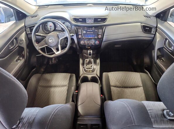 JN8AT2MV7LW105766 2020 NISSAN ROGUE Blue წინა პანელის ხედი