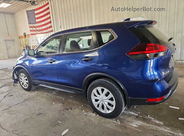 JN8AT2MV7LW105766 2020 NISSAN ROGUE Blue უკანა მარცხენა