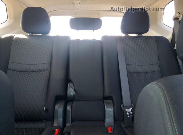 JN8AT2MV8HW252864 2017 NISSAN ROGUE Black Vista de los asientos traseros