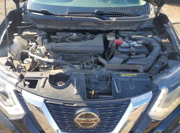 JN8AT2MV8HW252864 2017 NISSAN ROGUE Black Vista del compartimento del motor