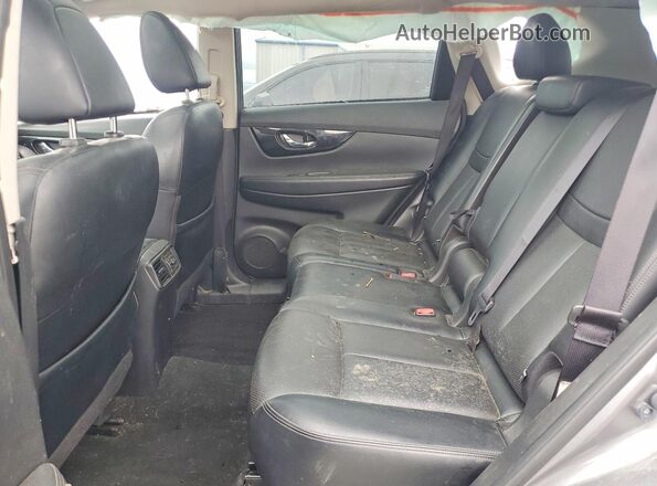 JN8AT2MV8JW349164 2018 NISSAN ROGUE Gray Հետևի նստատեղերի տեսք