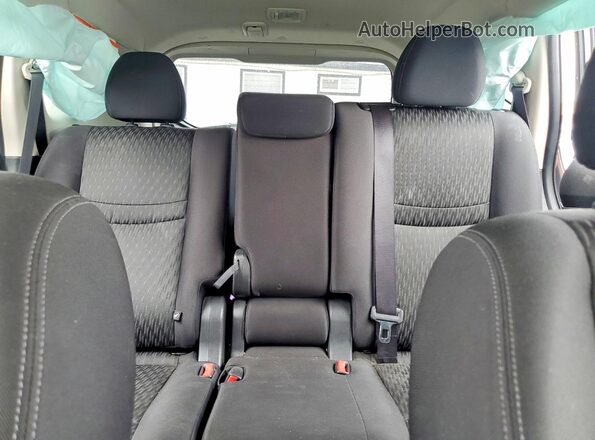 JN8AT2MV9KW382921 2019 NISSAN ROGUE Gray Вид задніх сидінь