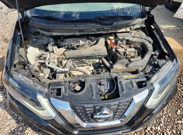 JN8AT2MVXHW022372 2017 NISSAN ROGUE Черный Вид подкапотного пространства