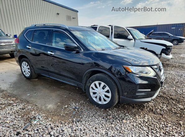 JN8AT2MVXHW022372 2017 NISSAN ROGUE Черный Передняя правая четверть