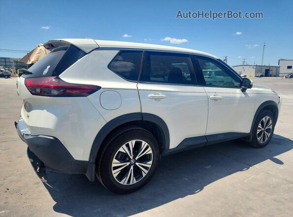 JN8AT3BA9MW001321 2021 NISSAN ROGUE Белый Задняя правая четверть