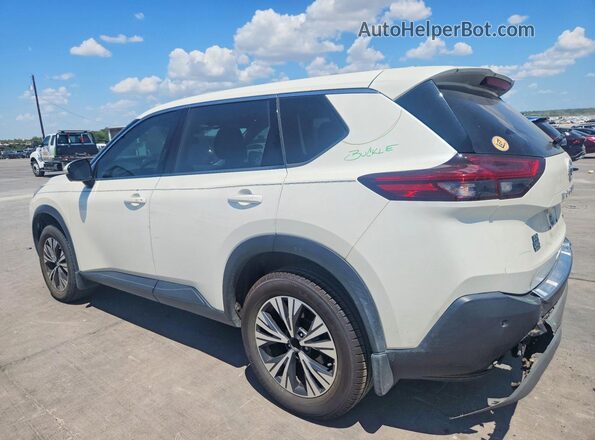 JN8AT3BA9MW001321 2021 NISSAN ROGUE Белый Задняя левая четверть