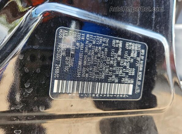 JN8AT3BAXMW023344 2021 NISSAN ROGUE Black VIN sticker view