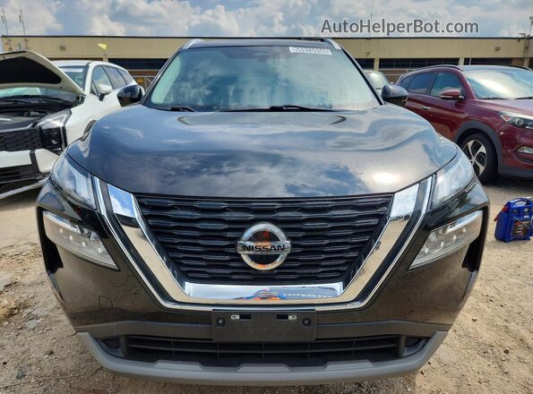 JN8AT3BAXMW023344 2021 NISSAN ROGUE Black Front view
