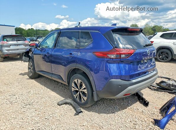 JN8AT3BB6MW238454 2021 NISSAN ROGUE Blue Tył lewy