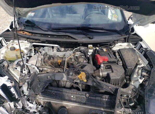 JN8AT3BB8MW236494 2021 NISSAN ROGUE Белый Вид задней части салона