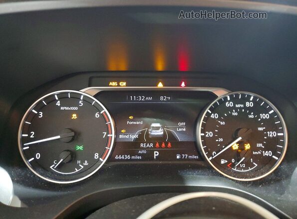JN8AT3BB9MW237640 2021 NISSAN ROGUE Blue ხელსაწყოთა პანელის ხედი