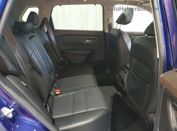 JN8AT3BB9MW237640 2021 NISSAN ROGUE Blue უკანა სალონის ხედი