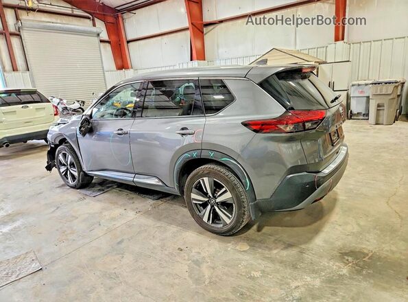 JN8AT3CB3MW219021 2021 NISSAN ROGUE Charcoal Задня ліва чверть