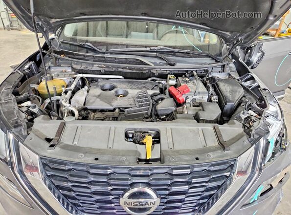 JN8AT3CB3MW219021 2021 NISSAN ROGUE Charcoal Вид задньої частини салону